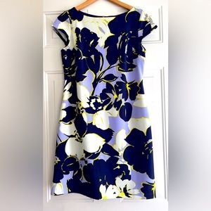 Vince Camuto knit multi color dress size 8